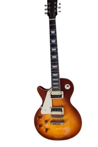 Custom Crown Honey Burst Sunburst Zebra Pickups Guitar - Image 9