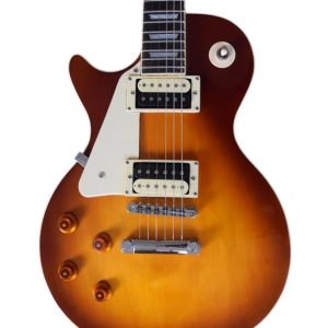Custom Crown Honey Burst Sunburst Zebra Pickups Guitar