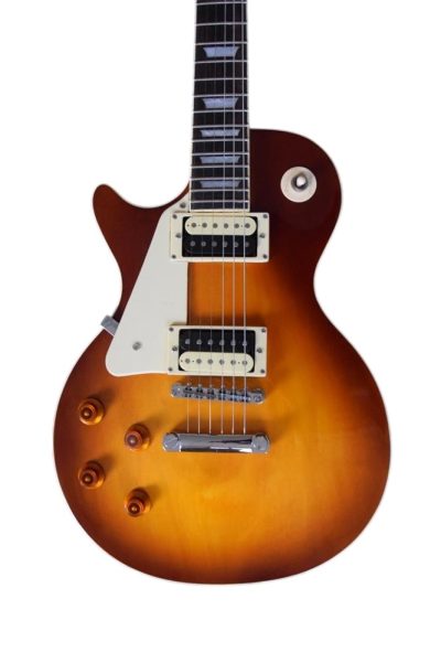 Custom Crown Honey Burst Sunburst Zebra Pickups Guitar