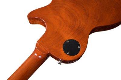 Custom Crown Honey Burst Sunburst Zebra Pickups Guitar - Image 2