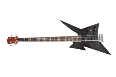 Custom Norturne Ironbird MK1 Legacy Black Tiger Maple Top 4 String Bass - Image 2
