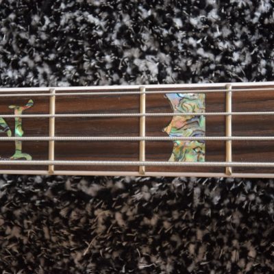 Custom Norturne Ironbird MK1 Legacy Black Tiger Maple Top 4 String Bass - Image 11