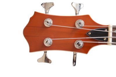Custom Norturne Ironbird MK1 Legacy Black Tiger Maple Top 4 String Bass - Image 4