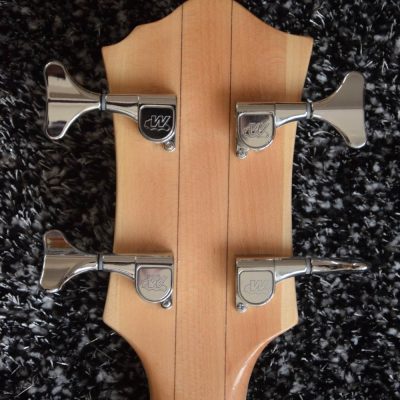 Custom Norturne Ironbird MK1 Legacy Black Tiger Maple Top 4 String Bass - Image 14