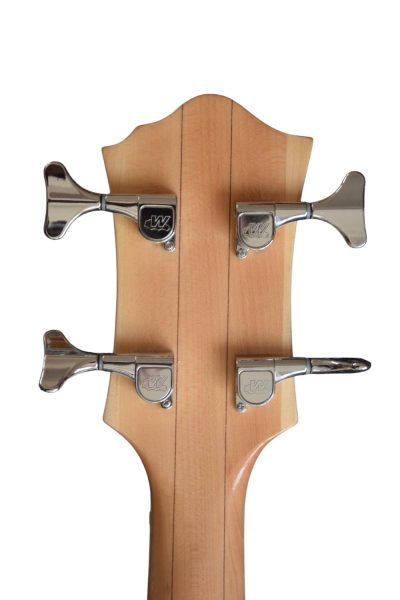 Custom Norturne Ironbird MK1 Legacy Black Tiger Maple Top 4 String Bass - Image 6