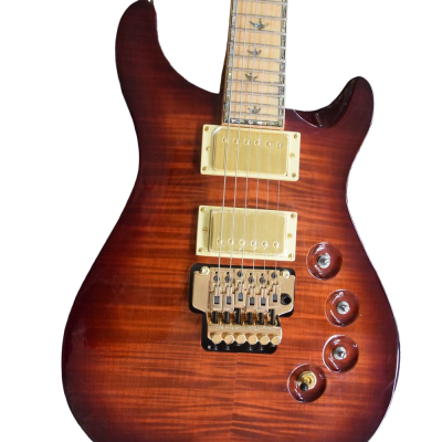 Custom Monarch Dustie Waring Figured Flamed Maple Top DW CE 24 Floyd Tremolo Guitar