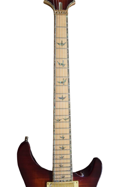 Custom Monarch Dustie Waring Figured Flamed Maple Top DW CE 24 Floyd Tremolo Guitar - Image 5
