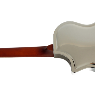 Custom Cobalt Resonator Highway 61 Polished Nickel Steel Body Resophonic Tricone - Image 6