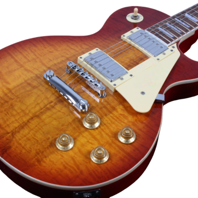 Custom Crown Standard Cherry Sunburst Quilted Maple Top Electric Guitar