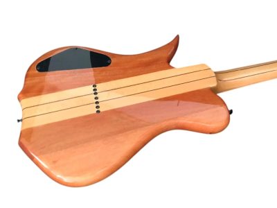 Custom Vesper Languedoc Region Natural Spalted Maple Weneer Finish 7 String Guitar - Image 3
