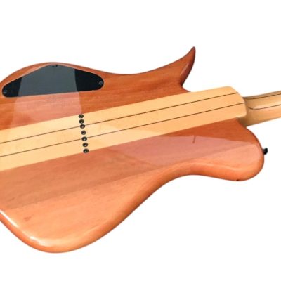 Custom Vesper Languedoc Region Natural Spalted Maple Weneer Finish 7 String Guitar - Image 3