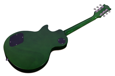 Custom Crown Green Flame Maple Top Snakepit Slash Electric Guitar - Image 2