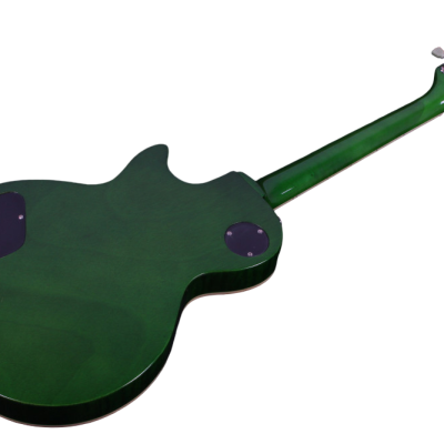 Custom Crown Green Flame Maple Top Snakepit Slash Electric Guitar - Image 2