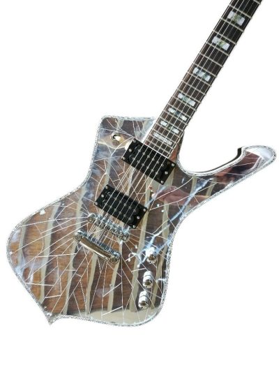 Custom Axis Iceman Mirror Crystal IC420FM Guitar