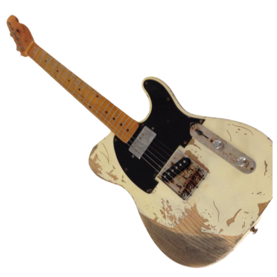 Custom Regent Micawber Heavy Relic Blonde Finish Aged Guitar - Image 2