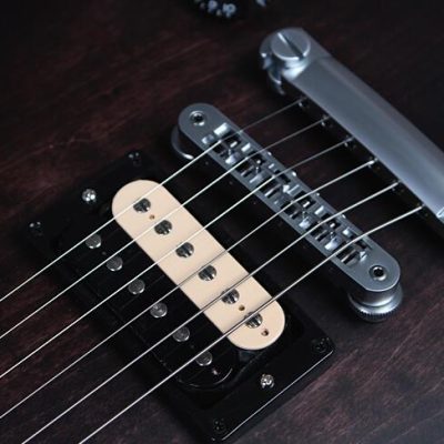 Custom Crown Studio Satin Wino Cantrell Red Burgundy Wine Red Stain Electric Guitar - Image 2
