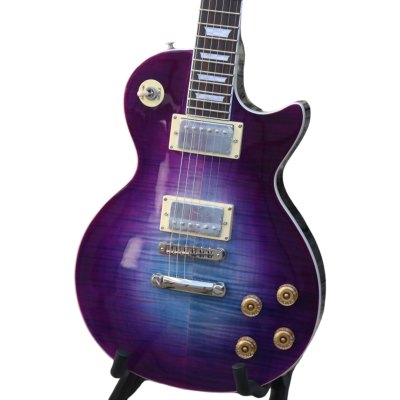 Custom Crown Standard Blueberry Burst Flamed Maple Top Electric Guitar