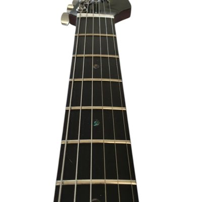 Custom Magnitude Modern Satin Flame Guitar Trans Charcoal Burst Finish - Image 2