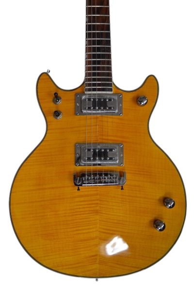 Custom Sovereign G6131MYF Malcolm Young Tiger Maple Top II Jet Electric Guitar