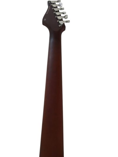 Custom Magnitude Modern Satin Flame Guitar Trans Charcoal Burst Finish - Image 3