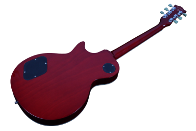 Custom Crown Appetite Amber Flame Maple Top Electric Guitar Open Coil Zebra Pickups - Image 3