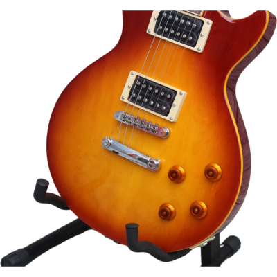 Custom Crown Standard Page Heritage Cherry Sunburst Electric Guitar - Image 2