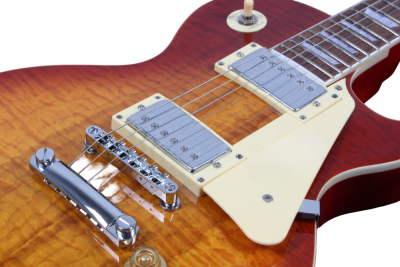 Custom Crown Standard Cherry Sunburst Quilted Maple Top Electric Guitar - Image 3