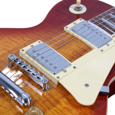 Custom Crown Standard Cherry Sunburst Quilted Maple Top Electric Guitar - Image 3