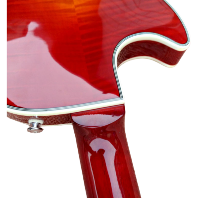 Custom Crown Heritage Cherry Sunburst Jimmy Electric Guitar - Image 2