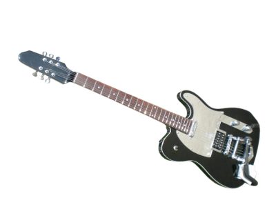 Custom Regent John 5 Bigsby Black Electric Guitar - Image 2