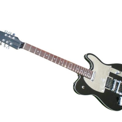 Custom Regent John 5 Bigsby Black Electric Guitar - Image 2