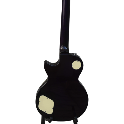 Custom Crown Standard Blueberry Burst Flamed Maple Top Electric Guitar - Image 3