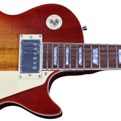 Custom Crown Standard Cherry Sunburst Quilted Maple Top Electric Guitar - Image 4