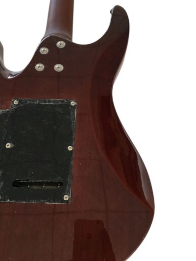 Custom Magnitude Modern Satin Flame Guitar Trans Charcoal Burst Finish - Image 4