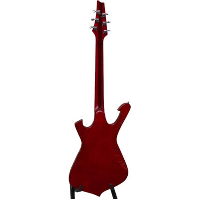 Custom Axis Fireman Paul Gilbert Transparent Amber Sunburst Electric Guitar - Image 2