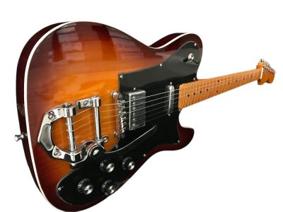 Custom Regent Deluxe Vintage Sunburst Guitar - Image 8