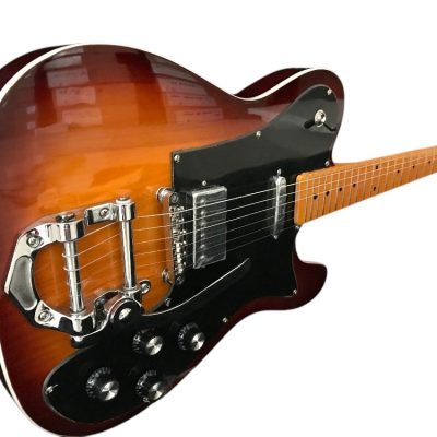 Custom Regent Deluxe Vintage Sunburst Guitar - Image 8