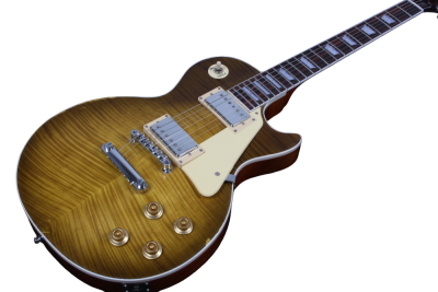 Custom Crown Standard Faded Honeyburst Maple Top Electric Guitar - Image 3