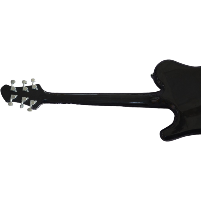 Custom Onyx Legend Transparent Graphite Light Burst Tremolo Electric Guitar - Image 4