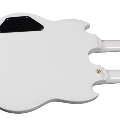 Custom Crown SG Don Felder Arctic White Double Neck 12 6 String EDS1275 Electric Guitar - Image 6