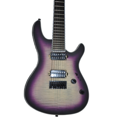 Custom Onyx Regius 6 Supernova Purple 6 String Electric Guitar