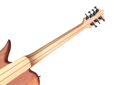 Custom Vesper Languedoc Region Natural Spalted Maple Weneer Finish 7 String Guitar - Image 13