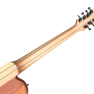 Custom Vesper Languedoc Region Natural Spalted Maple Weneer Finish 7 String Guitar - Image 13