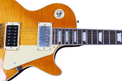 Custom Crown Standard Jimmy Lemonburst Flamed Maple Top Electric Guitar - Image 2