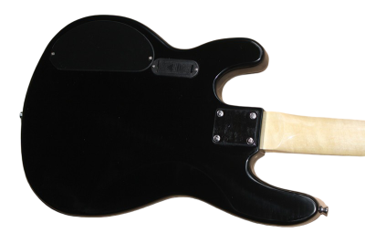 Custom Aether Sting Teal Burst Ray 4 String Bass - Image 3
