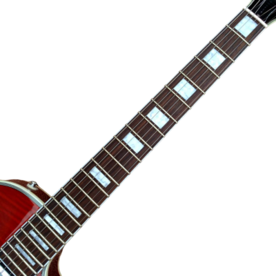 Custom Crown Heritage Cherry Sunburst Jimmy Electric Guitar - Image 4