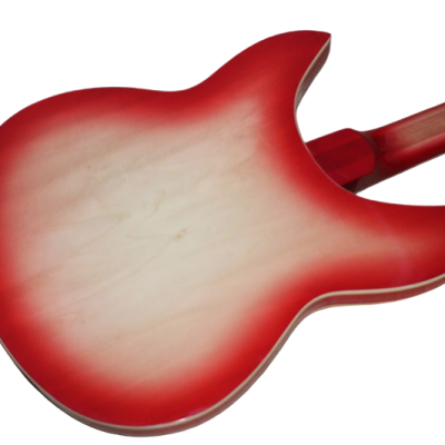 Custom Nova Cherry Fireglo 360 12 String Electric Guitar - Image 3