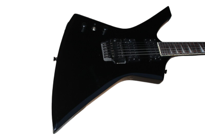 Custom Race KE2 Black Kelly Electric Guitar KEXQ Floyd Rose Tremolo - Image 2