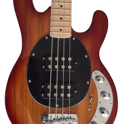 Custom Aether Sting Cherry Burst 4 String Bass