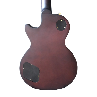 Custom Crown Standard Hybrid Textured Matte Black Diamond Plate Clear Acrylic Plexiglass Pickguard Guitar - Image 6